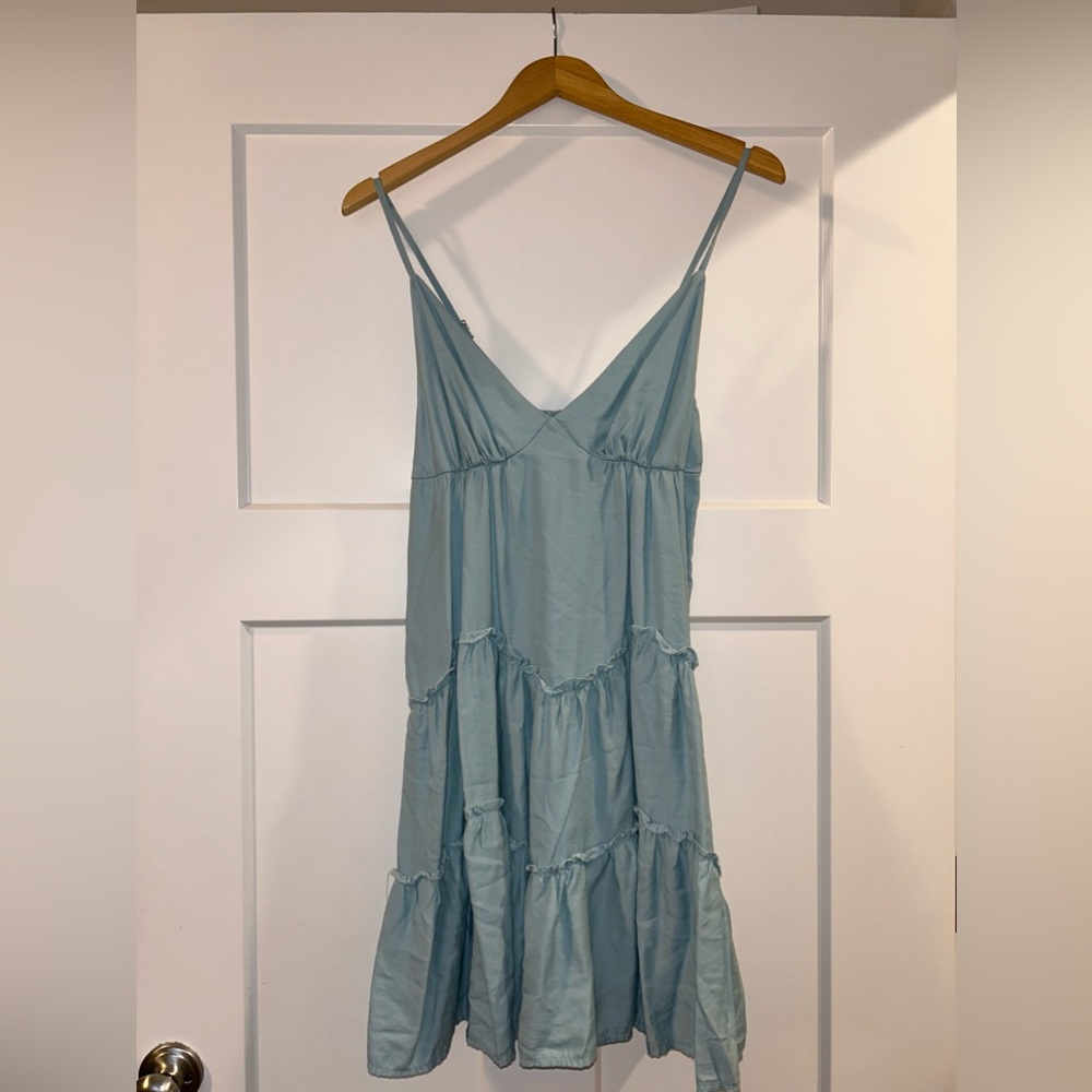 SHEIN Baby Blue Summer Dress